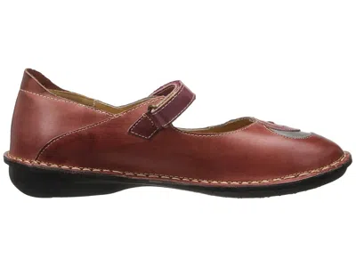 Spring Step Cosmic Mary Jane Flat In Red