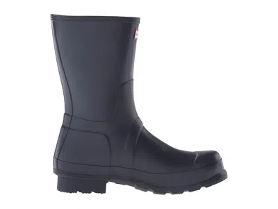Hunter Original Short Rain Boots In Blue