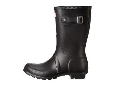 Hunter Original Short Waterproof Rain Boot In Black