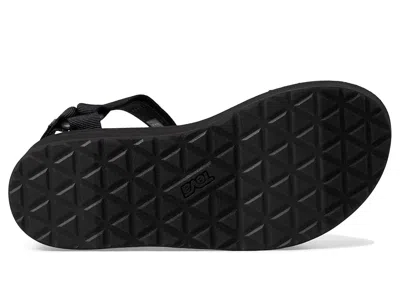 Teva Flatform Universal Platform Sandal In Black