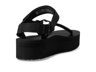 Teva Flatform Universal Platform Sandal In Black