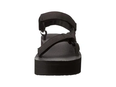 Teva Flatform Universal Platform Sandal In Black