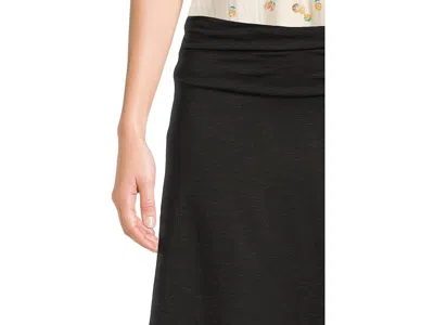 Toad And Co Chaka Skirt In Black