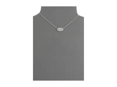 Kendra Scott Elisa Pendant In Silver