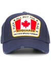 DSQUARED2 CANADIAN LOGO PATCH CAP,W17BC400105C11825631