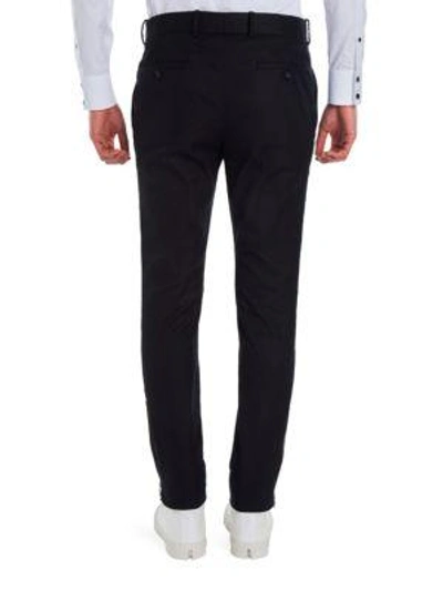 Shop Alexander Mcqueen Multi Zip Trousers In Black