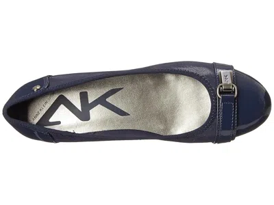 Anne Klein Akable Flat In Blue