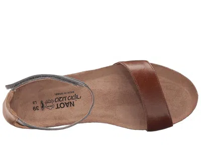 Naot Pixie Wedge Sandal In Brown