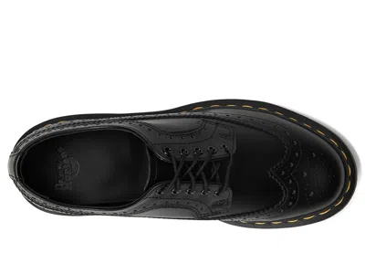 Dr. Martens Herren Vintage 3989 Quilon Leder Brogues Schuhe In Schwarz