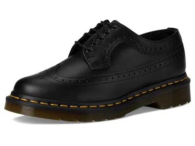 Dr. Martens Herren Vintage 3989 Quilon Leder Brogues Schuhe In Schwarz