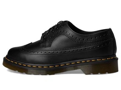 Dr. Martens Herren Vintage 3989 Quilon Leder Brogues Schuhe In Schwarz