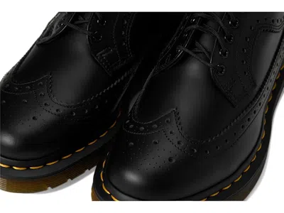 Dr. Martens Herren Vintage 3989 Quilon Leder Brogues Schuhe In Schwarz