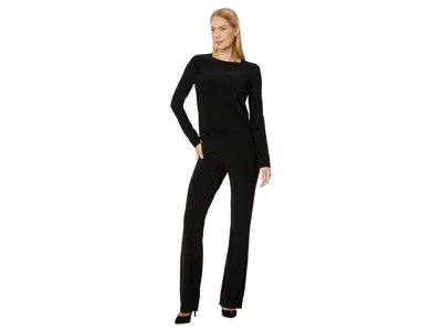 Norma Kamali Boot Pants In Black
