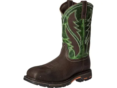 Ariat Workhog Wide Square Toe Venttek Composite Toe In Black