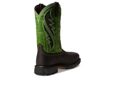 Ariat Workhog Wide Square Toe Venttek Composite Toe In Black