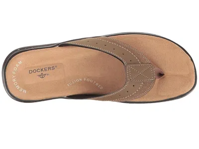 Dockers Laguna Mens Flip Flops Casual Beach Sandals For Men In Multi