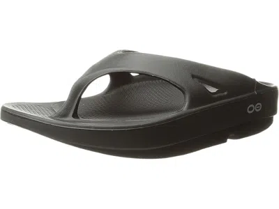 Oofos Ooriginal Flip Flop In Black