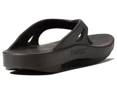 Oofos Ooriginal Flip Flop In Black