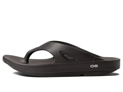 Oofos Ooriginal Flip Flop In Black