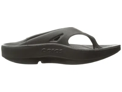 Oofos Ooriginal Flip Flop In Black