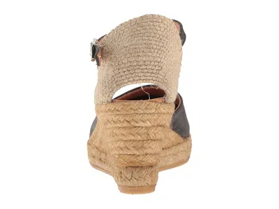 Toni Pons Lloret-5 Espadrille Wedge Sandal In Black