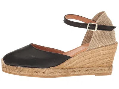 Toni Pons Lloret-5 Espadrille Wedge Sandal In Black