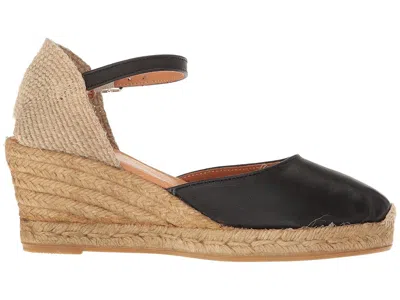 Toni Pons Lloret-5 Espadrille Wedge Sandal In Black