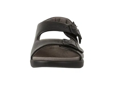 Sas Relaxed Slingback Sandal In Black