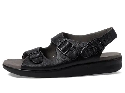 Sas Relaxed Slingback Sandal In Black