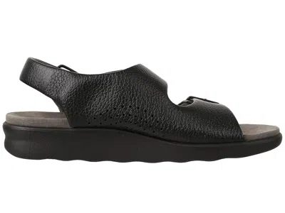 Sas Relaxed Slingback Sandal In Black