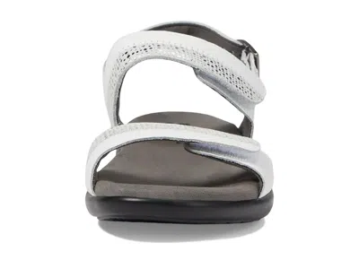 Sas Nudu Adjustable Comfort Sandal In White