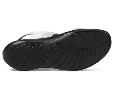 Sas Nudu Adjustable Comfort Sandal In White