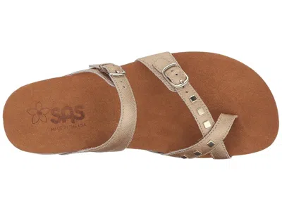 Sas Jett Adjustable Toe Loop Slide Sandal In Multi