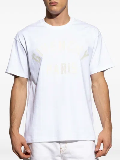 Givenchy Logo Crewneck T-shirt In White