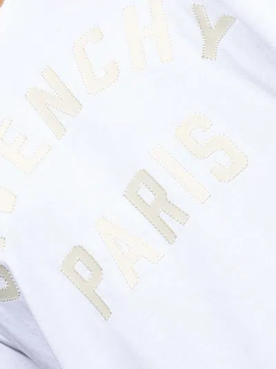 Givenchy Logo Crewneck T-shirt In White