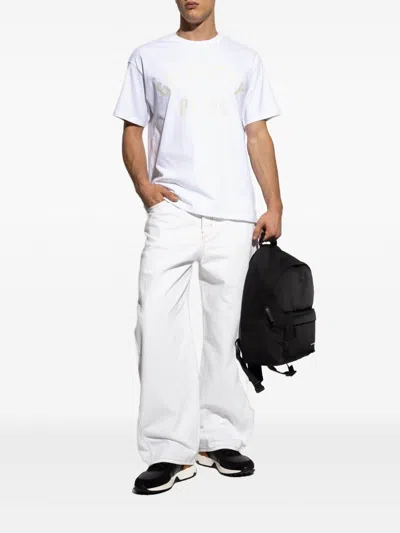Givenchy Logo Crewneck T-shirt In White