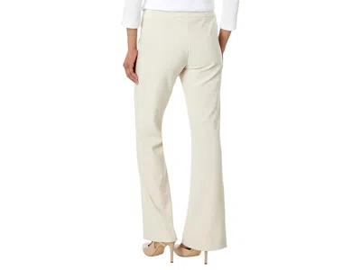 Krazy Larry Long Micro Slight Flare Pant In White