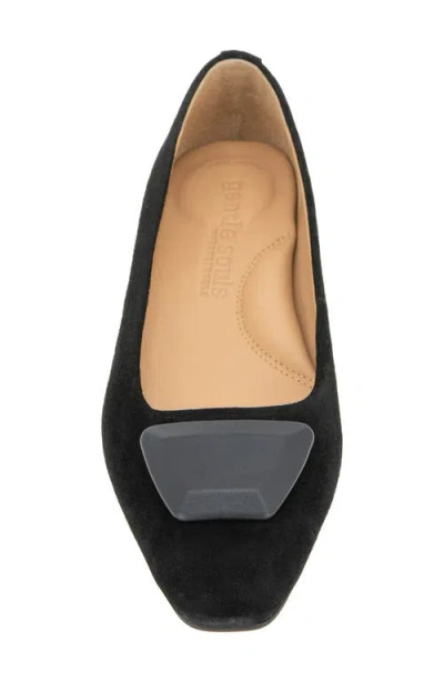Gentle Souls Hannette Ballet Flat In Black