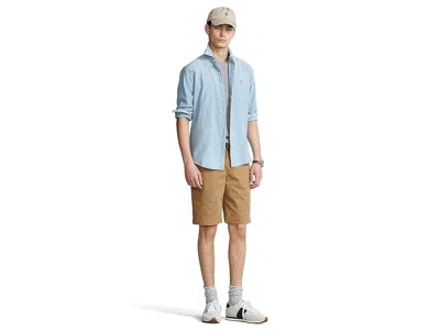 Polo Ralph Lauren Men Light Blue Logo Embroidered Shirt, Xl Luxury Shirts For Men Darveys