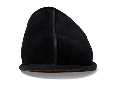 Ugg Scuff Suede Slippers In Black