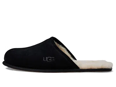 Ugg Scuff Suede Slippers In Black
