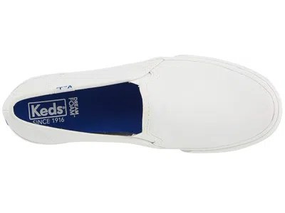 Keds Double Decker Slip On In White