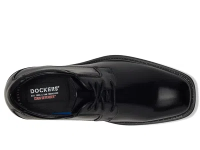 Dockers Mens Irving Slip Resistant Work Dress Oxford Shoe In Black
