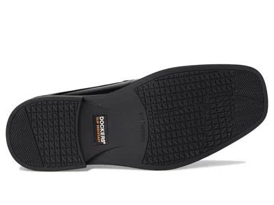 Dockers Mens Irving Slip Resistant Work Dress Oxford Shoe In Black