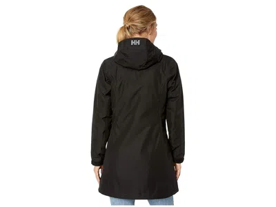 Helly Hansen Long Belfast Winter Jacket In Black