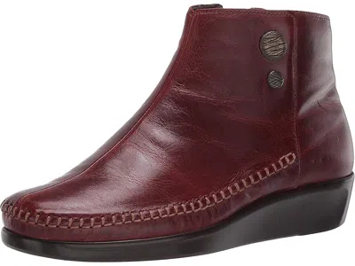Sas Jade Side Zip Comfort Ankle Boots In Multi