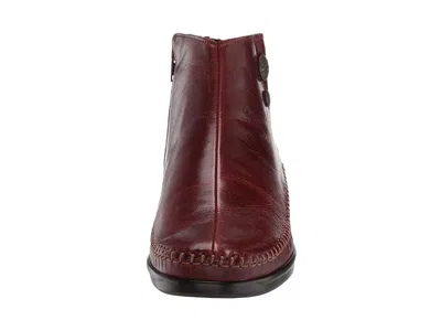 Sas Jade Side Zip Comfort Ankle Boots In Multi