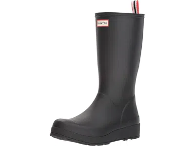 Hunter Original Play Tall Waterproof Rain Boot In Black