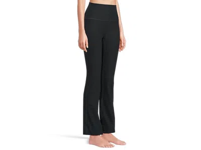 Beyond Yoga Spacedye Practice Bootcut Pants In Black