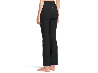 Beyond Yoga Spacedye Practice Bootcut Pants In Black